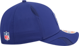 Men's NFL Shield New Era Blue 2025 NFL Sideline Heat 9FORTY M-Crown Adjustable Hat - Pro Jersey Sports