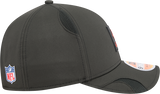 Men's Cincinnati Bengals New Era Black 2025 NFL Sideline Heat 9FORTY M-Crown Adjustable Hat - Pro Jersey Sports