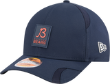 Men's Chicago Bears New Era Navy 2025 NFL Sideline Heat B 9FORTY M-Crown Adjustable Hat - Pro Jersey Sports