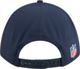 Men's Chicago Bears New Era Navy 2025 NFL Sideline Heat B 9FORTY M-Crown Adjustable Hat - Pro Jersey Sports