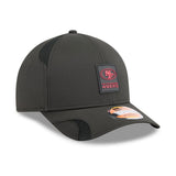 Men's San Francisco 49ers New Era Black 2025 NFL Primary Logo Sideline Heat 9FORTY M-Crown Adjustable Hat - Pro Jersey Sports