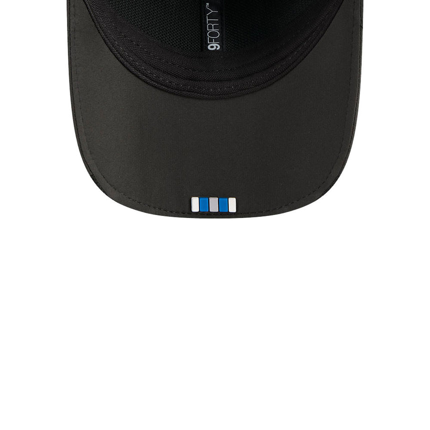Men's Detroit Lions New Era Black 2025 NFL Primary Logo Sideline Heat 9FORTY M-Crown Adjustable Hat - Pro Jersey Sports