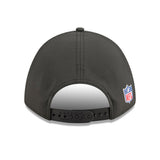 Men's Detroit Lions New Era Black 2025 NFL Primary Logo Sideline Heat 9FORTY M-Crown Adjustable Hat - Pro Jersey Sports