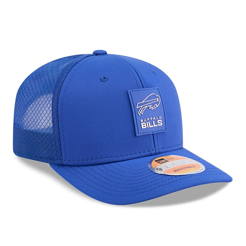 Men's Buffalo Bills New Era Blue 2025 NFL Sideline Heat 9SEVENTY Adjustable Hat - Pro Jersey Sports