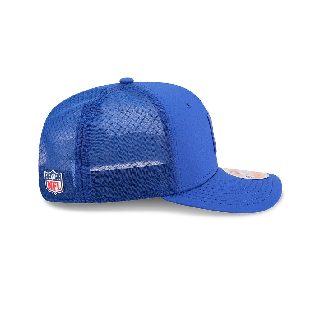 Men's Buffalo Bills New Era Blue 2025 NFL Sideline Heat 9SEVENTY Adjustable Hat - Pro Jersey Sports