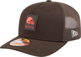 Men's Cleveland Browns New Era Brown 2025 Sideline 9SEVENTY Trucker Adjustable Hat - Pro Jersey Sports