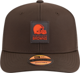 Men's Cleveland Browns New Era Brown 2025 Sideline 9SEVENTY Trucker Adjustable Hat - Pro Jersey Sports