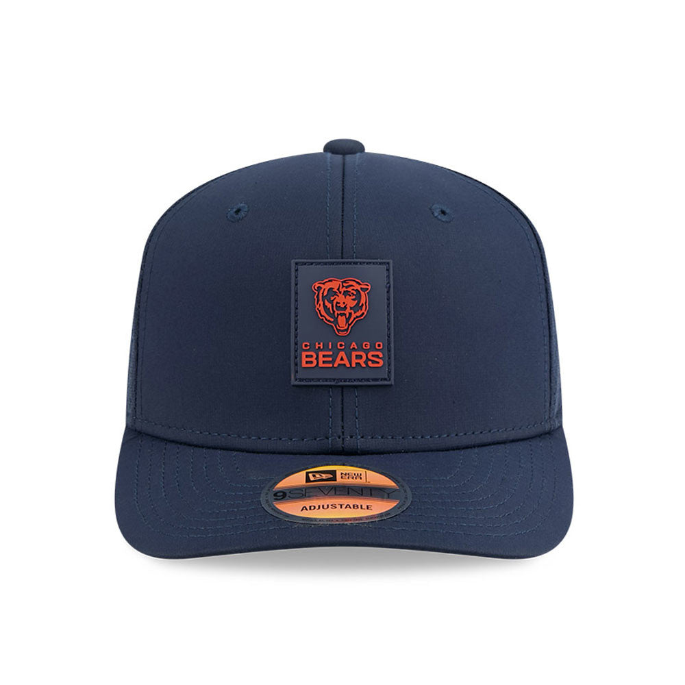 Men's Chicago Bears New Era Navy 2025 NFL Sideline Heat 9SEVENTY Adjustable Hat - Pro Jersey Sports
