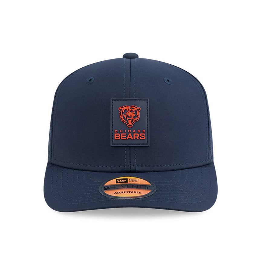Men's Chicago Bears New Era Navy 2025 NFL Sideline Heat 9SEVENTY Adjustable Hat - Pro Jersey Sports