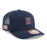 Men's Chicago Bears New Era Navy 2025 NFL Sideline Heat 9SEVENTY Adjustable Hat - Pro Jersey Sports