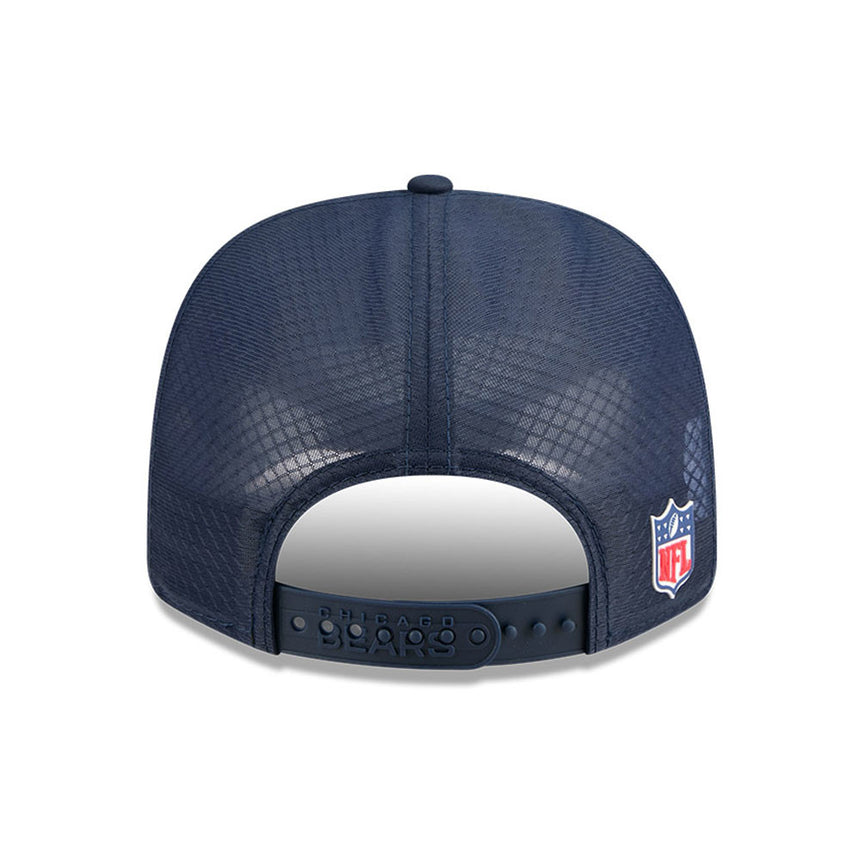 Men's Chicago Bears New Era Navy 2025 NFL Sideline Heat 9SEVENTY Adjustable Hat - Pro Jersey Sports