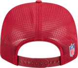 Men's Arizona Cardinals New Era Red 2025 Sideline 9SEVENTY Trucker Adjustable Hat - Pro Jersey Sports