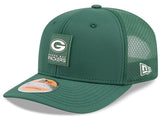 Men's Green Bay Packers New Era Green 2025 NFL Sideline Heat 9SEVENTY Adjustable Hat - Pro Jersey Sports