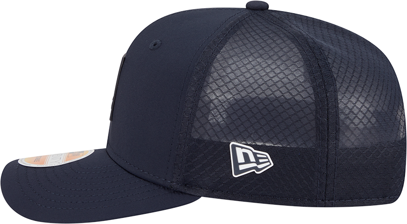 Men's Houston Texans New Era Navy 2025 Sideline 9SEVENTY Trucker Adjustable Hat - Pro Jersey Sports