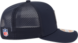 Men's Houston Texans New Era Navy 2025 Sideline 9SEVENTY Trucker Adjustable Hat - Pro Jersey Sports