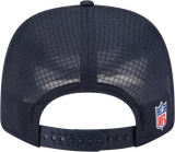 Men's Houston Texans New Era Navy 2025 Sideline 9SEVENTY Trucker Adjustable Hat - Pro Jersey Sports
