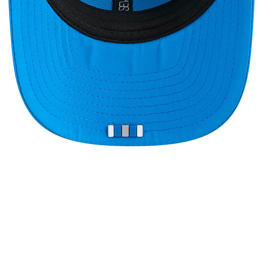 Men's Detroit Lions New Era Blue 2025 NFL Sideline Heat 9SEVENTY Adjustable Hat - Pro Jersey Sports