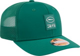 Men's New York Jets New Era Green 2025 Sideline 9SEVENTY Trucker Adjustable Hat - Pro Jersey Sports