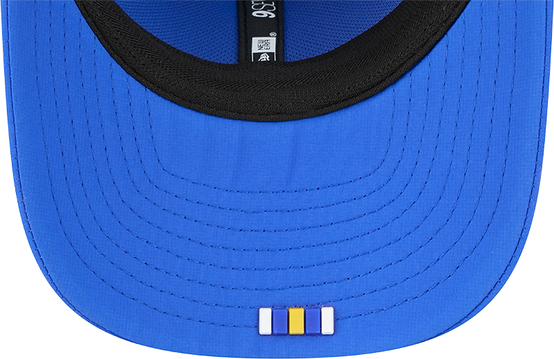 Men's Los Angeles Rams New Era Royal 2025 Sideline 9SEVENTY Trucker Adjustable Hat - Pro Jersey Sports