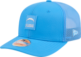 Men's Los Angeles Chargers New Era Blue 2025 Sideline 9SEVENTY Trucker Adjustable Hat - Pro Jersey Sports
