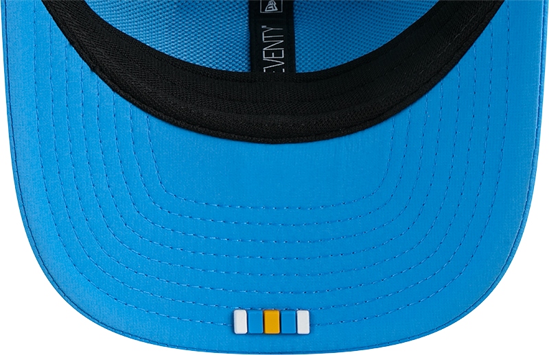 Men's Los Angeles Chargers New Era Blue 2025 Sideline 9SEVENTY Trucker Adjustable Hat - Pro Jersey Sports