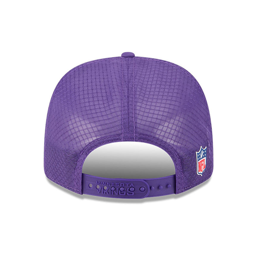 Men's Minnesota Vikings New Era Purple 2025 NFL Sideline Heat 9SEVENTY Adjustable Hat - Pro Jersey Sports