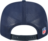 Men's New England Patriots New Era Navy 2025 Sideline 9SEVENTY Trucker Adjustable Hat - Pro Jersey Sports