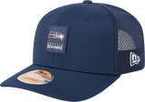 Men's Seattle Seahawks New Era Navy 2025 Sideline 9SEVENTY Trucker Adjustable Hat - Pro Jersey Sports