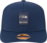Men's Seattle Seahawks New Era Navy 2025 Sideline 9SEVENTY Trucker Adjustable Hat - Pro Jersey Sports