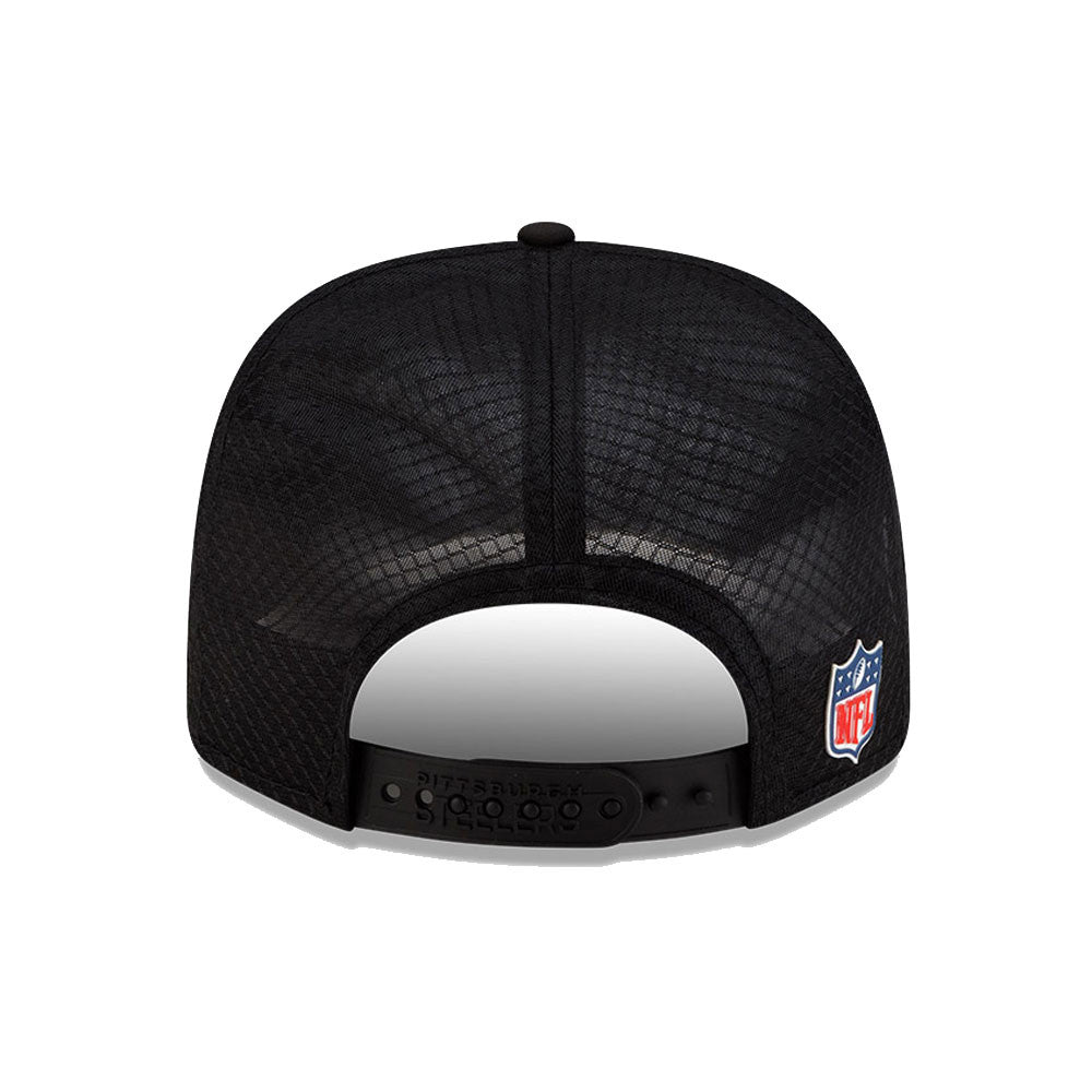 Men's Pittsburgh Steelers New Era Black 2025 NFL Sideline Heat 9SEVENTY Adjustable Hat - Pro Jersey Sports