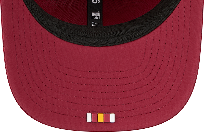 Men's Washington Commanders New Era Crimson 2025 Sideline 9SEVENTY Trucker Adjustable Hat - Pro Jersey Sports