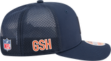 Men's Chicago Bears New Era Navy 2025 Sideline 9SEVENTY Trucker Adjustable Hat - Pro Jersey Sports