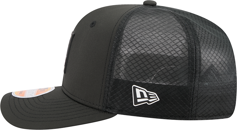 Men's Atlanta Falcons New Era Black 2025 Sideline 9SEVENTY Trucker Adjustable Hat - Pro Jersey Sports