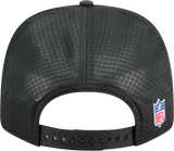 Men's Atlanta Falcons New Era Black 2025 Sideline 9SEVENTY Trucker Adjustable Hat - Pro Jersey Sports