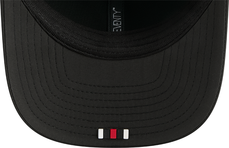 Men's Atlanta Falcons New Era Black 2025 Sideline 9SEVENTY Trucker Adjustable Hat - Pro Jersey Sports