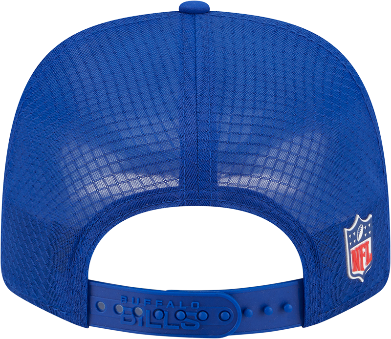 Men's Buffalo Bills New Era Royal 2025 Sideline 9SEVENTY Trucker Adjustable Hat - Pro Jersey Sports