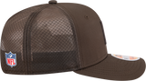 Men's Cleveland Browns New Era Brown 2025 Sideline Brownie 9SEVENTY Trucker Adjustable Hat - Pro Jersey Sports