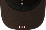 Men's Cleveland Browns New Era Brown 2025 Sideline Brownie 9SEVENTY Trucker Adjustable Hat - Pro Jersey Sports