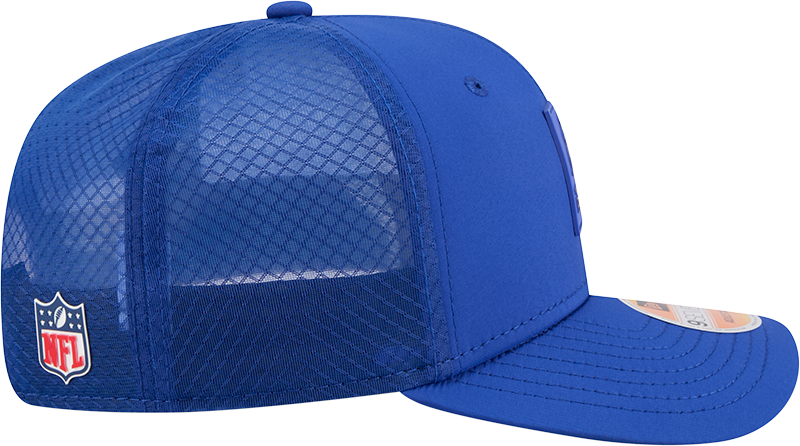 Men's New England Patriots New Era Royal 2025 Sideline 9SEVENTY Trucker Adjustable Hat - Pro Jersey Sports