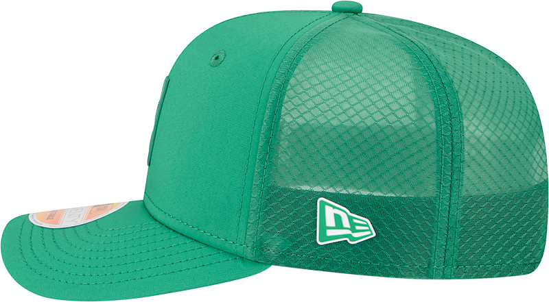 Men's Philadelphia Eagles New Era Kelly Green 2025 Sideline 9SEVENTY Trucker Adjustable Hat - Pro Jersey Sports