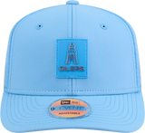 Men's Houston Oilers New Era Blue 2025 Sideline 9SEVENTY Trucker Adjustable Hat - Pro Jersey Sports