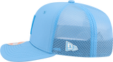 Men's Houston Oilers New Era Blue 2025 Sideline 9SEVENTY Trucker Adjustable Hat - Pro Jersey Sports