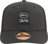 Men's New York Jets New Era Black 2025 Sideline 9SEVENTY Trucker Adjustable Hat - Pro Jersey Sports