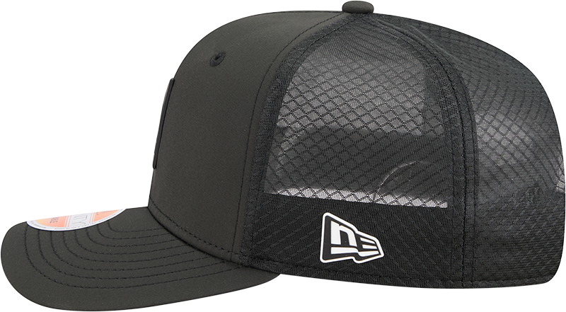 Men's New York Jets New Era Black 2025 Sideline 9SEVENTY Trucker Adjustable Hat - Pro Jersey Sports