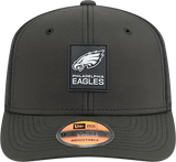 Men's Philadelphia Eagles New Era Black 2025 Sideline 9SEVENTY Trucker Adjustable Hat - Pro Jersey Sports
