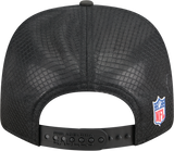 Men's Philadelphia Eagles New Era Black 2025 Sideline 9SEVENTY Trucker Adjustable Hat - Pro Jersey Sports