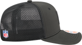 Men's Philadelphia Eagles New Era Black 2025 Sideline 9SEVENTY Trucker Adjustable Hat - Pro Jersey Sports