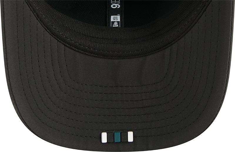 Men's Philadelphia Eagles New Era Black 2025 Sideline 9SEVENTY Trucker Adjustable Hat - Pro Jersey Sports