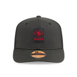Men's San Francisco 49ers New Era Black 2025 NFL Sideline Heat 9SEVENTY Adjustable Hat - Pro Jersey Sports