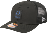 Men's Indianapolis Colts New Era Black 2025 Sideline 9SEVENTY Trucker Adjustable Hat - Pro Jersey Sports